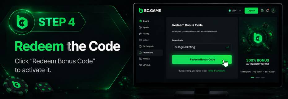 Redeem the Code