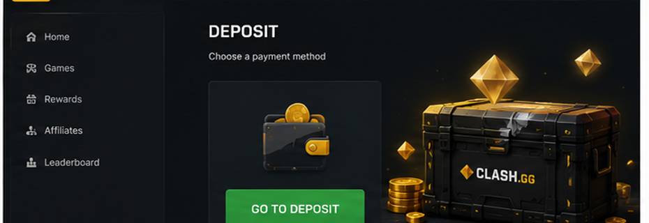 go to the Deposit page