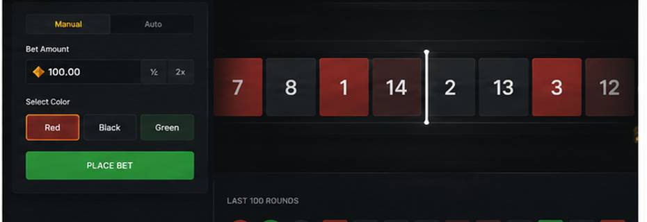 then start betting on roulette