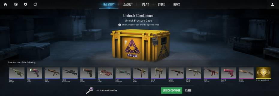 Open Case