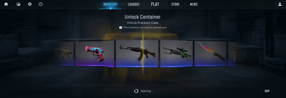 the potential items you could receive